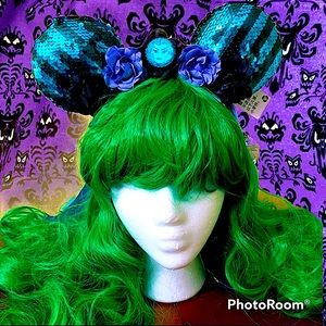 💖 Disney Minnie Mouse Main Attraction Mickey Ears Haunted Mansion Madame Leota